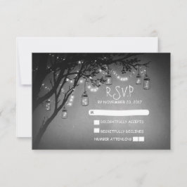 Mason burk träd land rustik bröllop OSA Kort