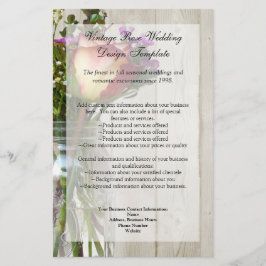 Mason Burk w/Ro och Wildblommor Flygblad