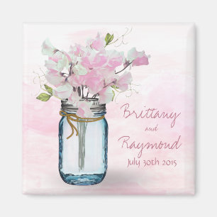MASON BURK WATERCOLOR ROSA SWEEAS MAGNET