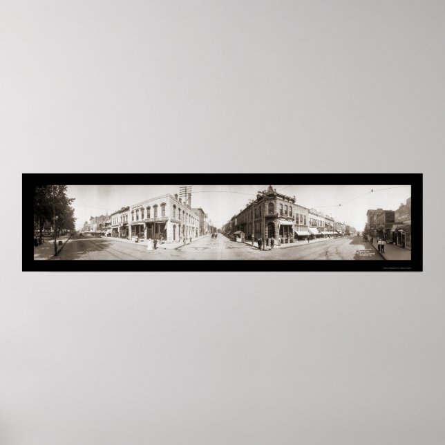 Mason City, IA Photo 1907 Poster (Framsidan)