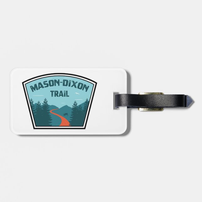 Mason-Dixon Trail Bagagebricka (Baksida Vågrät)