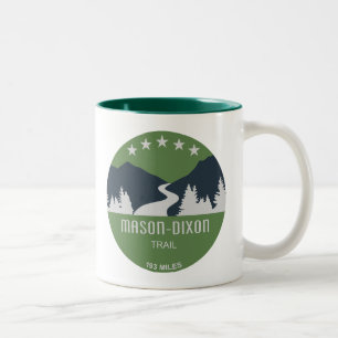 Mason-Dixon Trail Två-Tonad Mugg