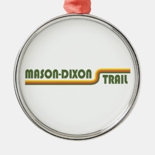 Mason-Dixonleden Julgransprydnad Metall
