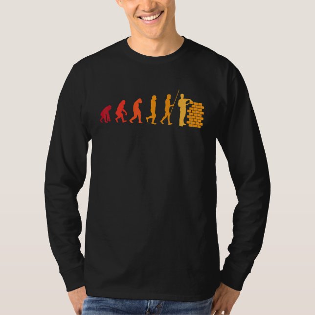 Mason Evolution Wall Builder T Shirt (Framsida)
