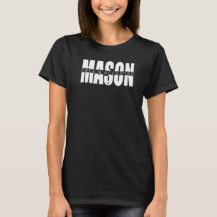 Mason fritt från manar och accepterat t shirt