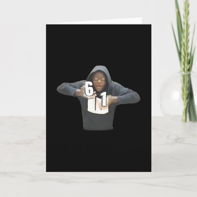 Mason Glassigt Drip 61 Sextioett Meme Gen Alp Kort (Framsida)