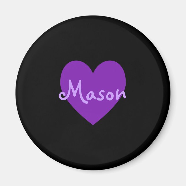 Mason i Lila Magnet (Framsidan)