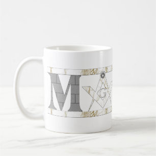 Mason i sten kaffemugg
