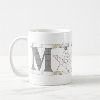 Mason i sten kaffemugg