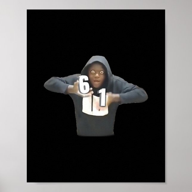 Mason Ice Cream Drip 61 Six Sixty One Meme Gen Alp Poster (Framsidan)