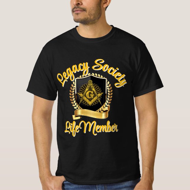 Mason Life-medlem T Shirt (Framsida)