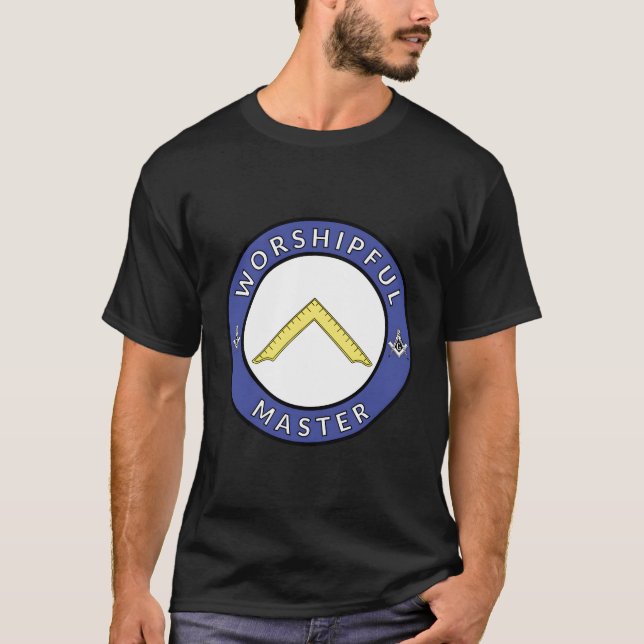 Mason Lodge Masonic Officer Gave T Shirt (Framsida)