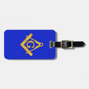 Mason - Masonic blått Bagagebricka