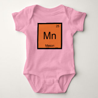 Mason Namn Kemiskt Element Periodiska Systemet T-shirt