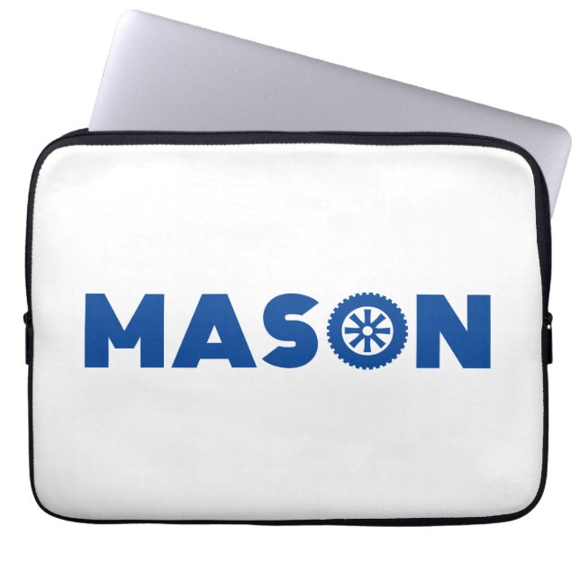 Mason Petrol Head Laptop Fodral (Framsidan)