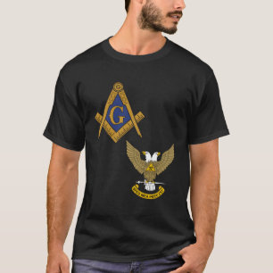 Mason Scottish Rite Långärmad Shirt Masonic 32Nd T