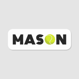 Mason Tennis Namn bricka Namnbricka