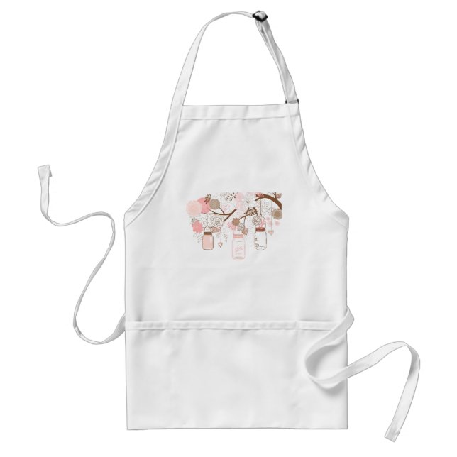 Masonburkträd & blommaförkläde förkläde (Framsidan)