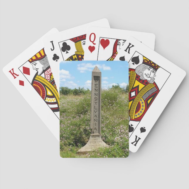 Masonen Dixon fodrar Casinokort (Baksidan)