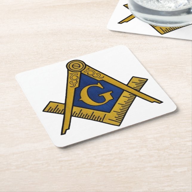 MASONER-ANPASSNINGSBAR-UNDERLÄGG UNDERLÄGG PAPPER KVADRAT (Vinklad)