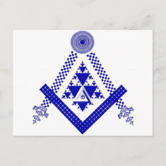 MasonFractal Vykort