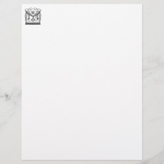 Masonic Apron (Framsida)