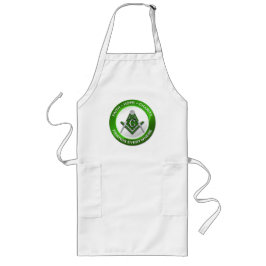 Masonic Apron - Green Långt Förkläde