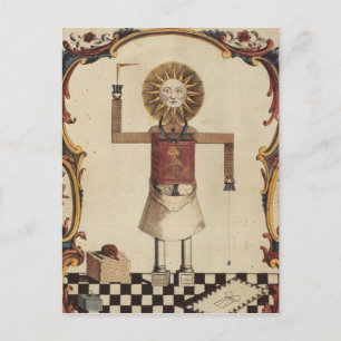 Masonic art vykort