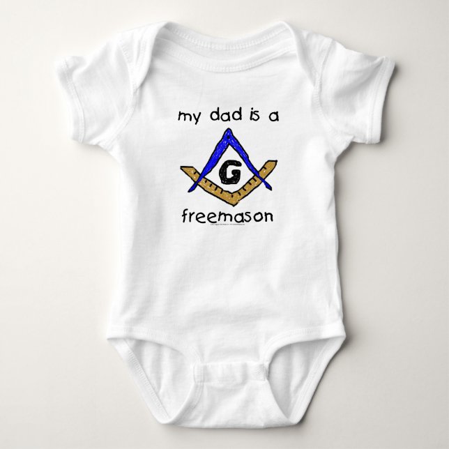 Masonic baby - t-shirt (Framsida)