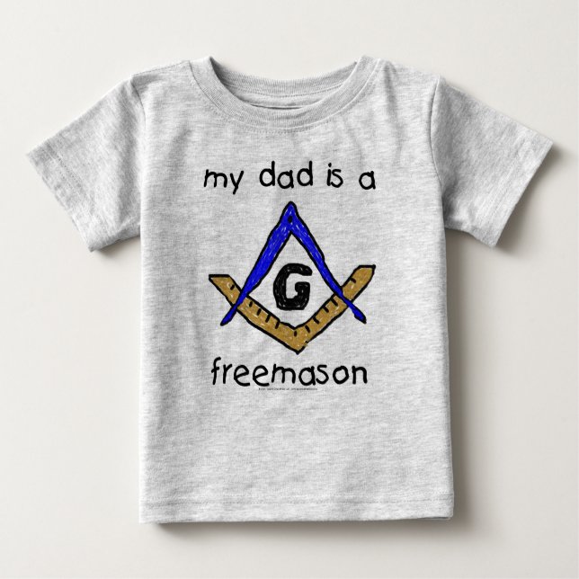 Masonic baby - T-tröja T-shirt (Framsida)
