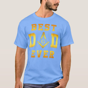Masonic Best Pappa någonsin, Fars dag Gift Freemas T Shirt