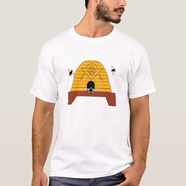 Masonic bibikupa t-shirt (Framsida)