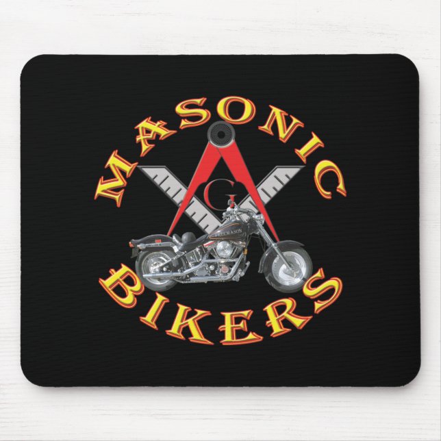 Masonic biker musmatta (Framsidan)