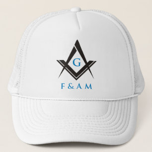 Masonic bolllock (vit) truckerkeps