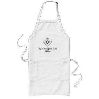 Masonic Cooking Apron Långt Förkläde