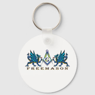 Masonic drakons nyckelring