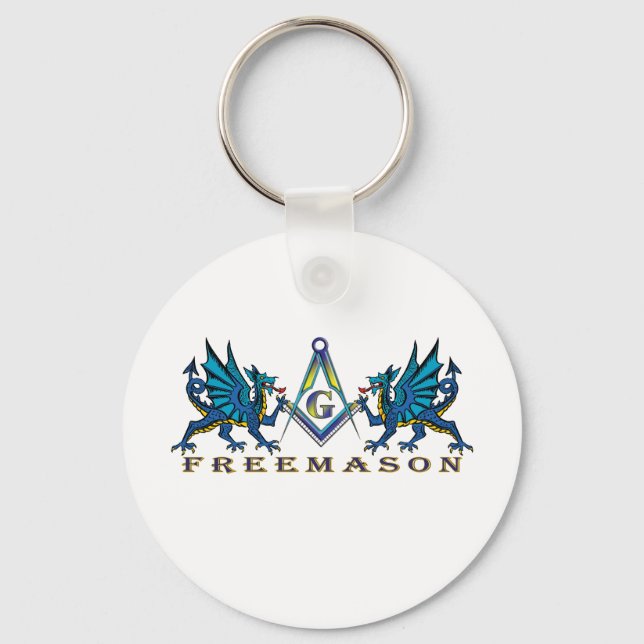 Masonic drakons nyckelring (Framsida)