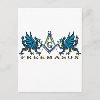 Masonic drakons vykort