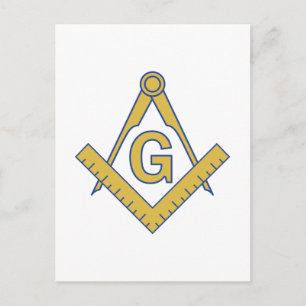 MASONIC EMBLEM VYKORT