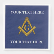 Masonic Freemason Square och Compass Blue