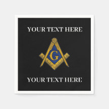 Masonic Freemason Square och Compass Blue