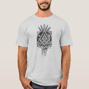 Masonic frimurare för Mason för Tee