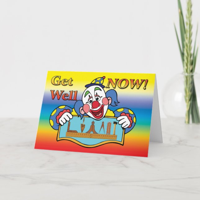 Masonic Get well Card Kort (Framsida)