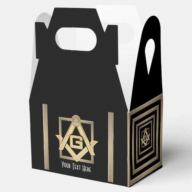 Masonic Golden Rush Presentaskar (Öppnad)
