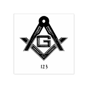 Masonic Golden Rush Stämpel