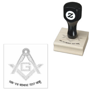 Masonic Golden Rush Stämpel
