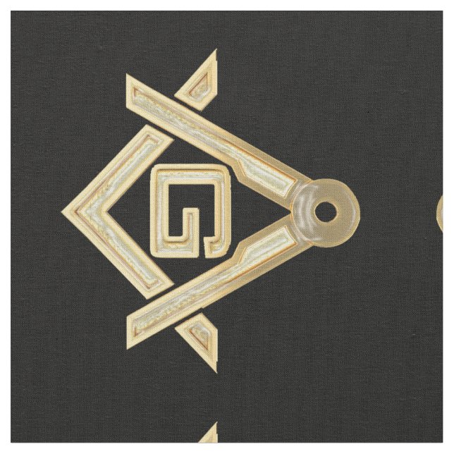 Masonic Golden Rush Tyg (Närbild)
