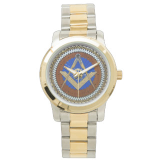 Masonic Guld Armbandsur