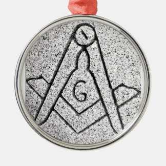 Masonic jul julgransprydnad metall