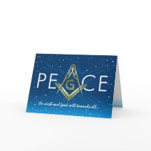 Masonic-julkort | Helgdag för frimurare